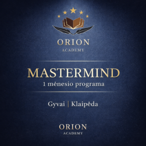 Mastermind 1 mėn. programa